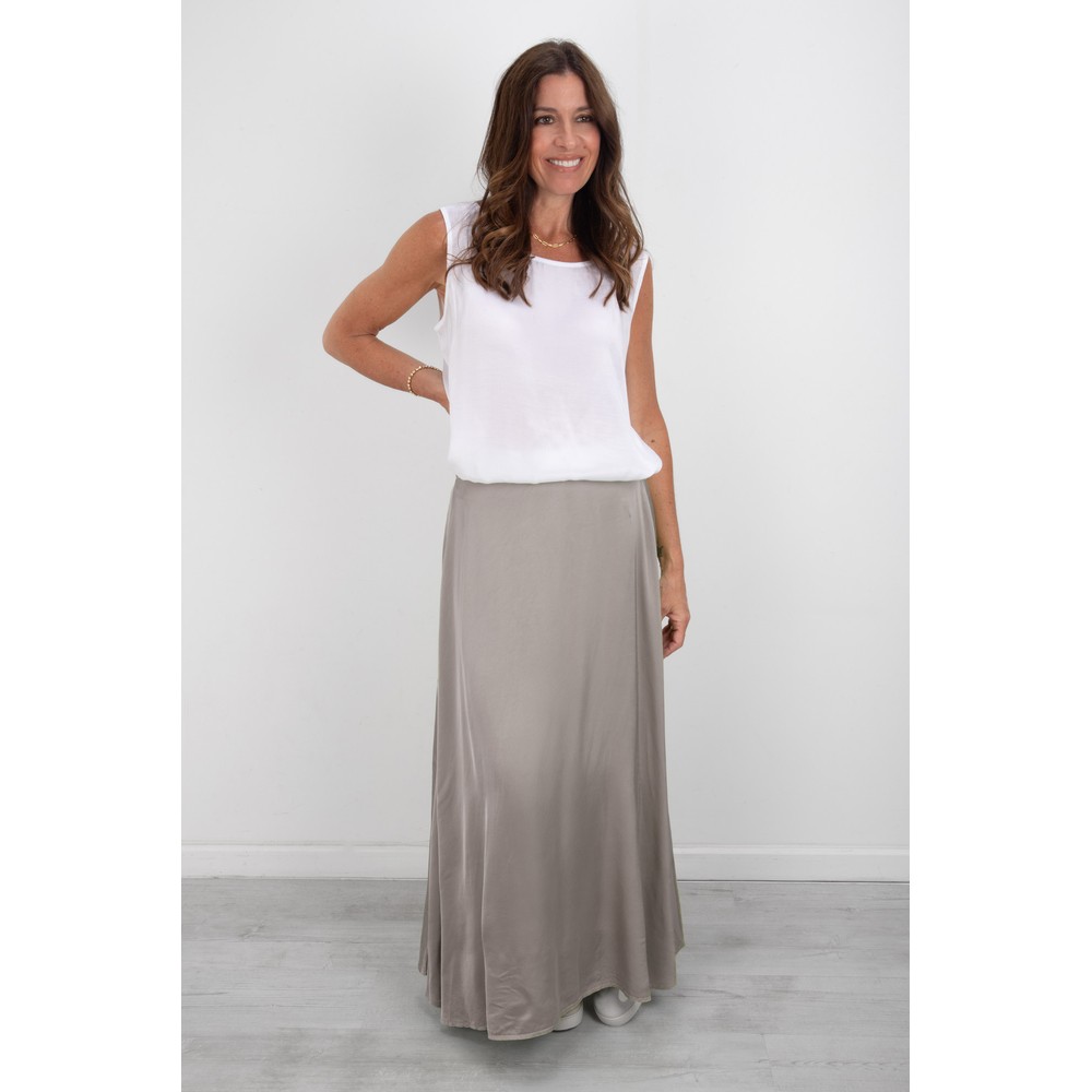 Amazing Woman Simmy Fango Plain Slip Skirt Fango
