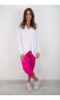 Robell Cabaret Pink 433 Marie 07 Cabaret Pink Cropped Trouser  
