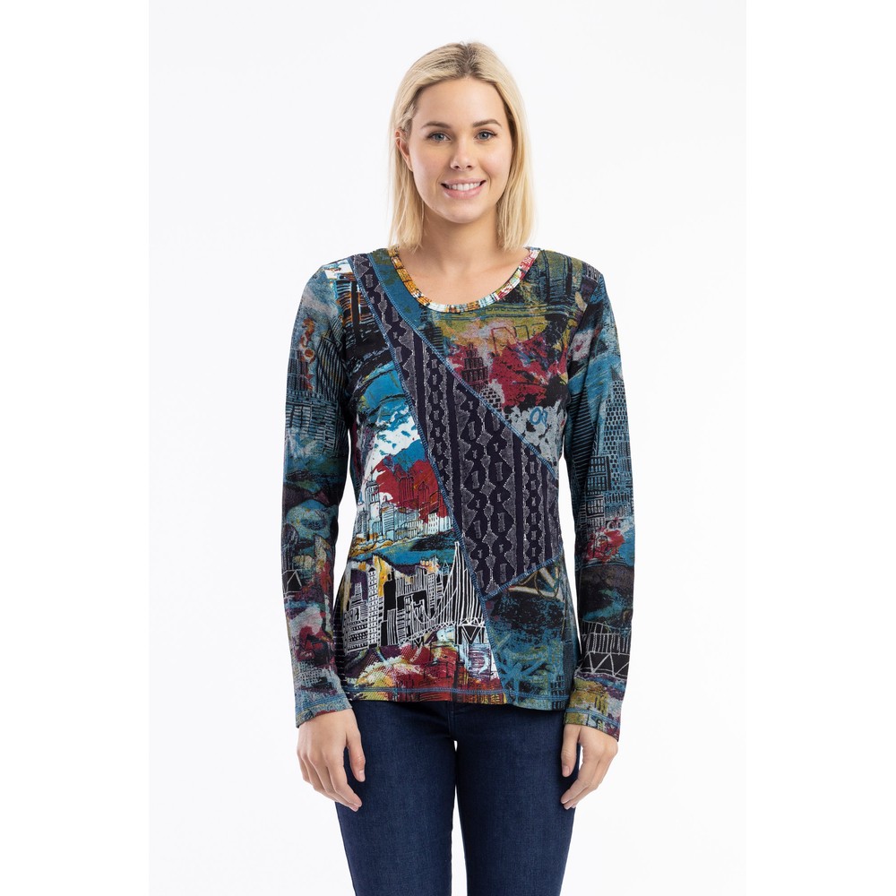 Orientique New York Patch Top New York