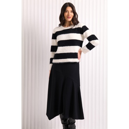 Foil Wool In The World Skirt - Black