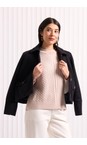 Foil Future Dusk Sew Happy Coat In Future Dusk  
