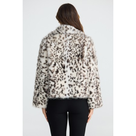 Brave & True Bertoli Faux Fur Jacket - Grey