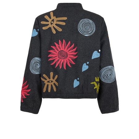 NOEN Embroidered Jacket - Grey