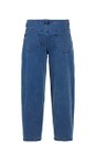 NOEN Blue Wash 65 Blue Barrel Leg Jean  