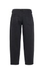 NOEN Black Wash 90 Black Barrel Leg Jean  