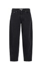 NOEN Black Wash 90 Black Barrel Leg Jean  