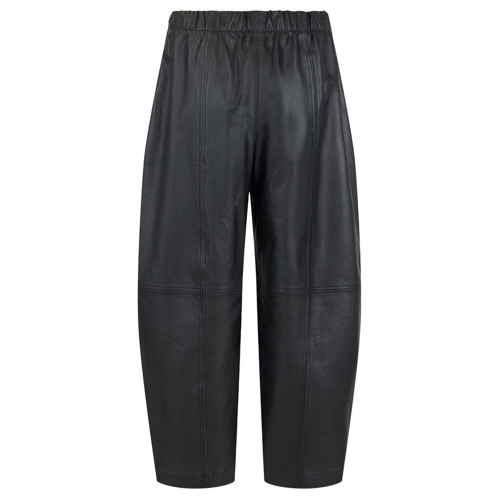 NOEN Leather Balloon Trouser Black 90