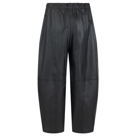 NOEN Leather Balloon Trouser - Black