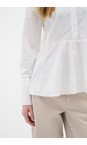 InWear Pure White Atlas Fitted Shirt  