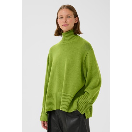 InWear Geal Kaxy Highneck Knit - Green