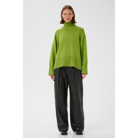 InWear Geal Kaxy Highneck Knit - Green