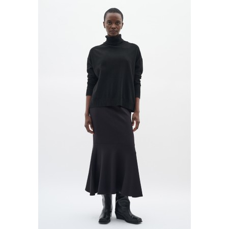 InWear Gida Black Flared Vincent Skirt - Black