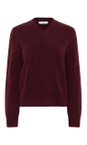 InWear Cabernet Guni V-Neck Cabernet jumper  