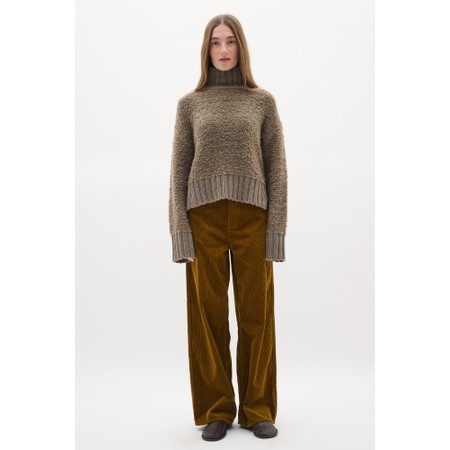 InWear Guo Sandy Grey Highneck Knit - Grey