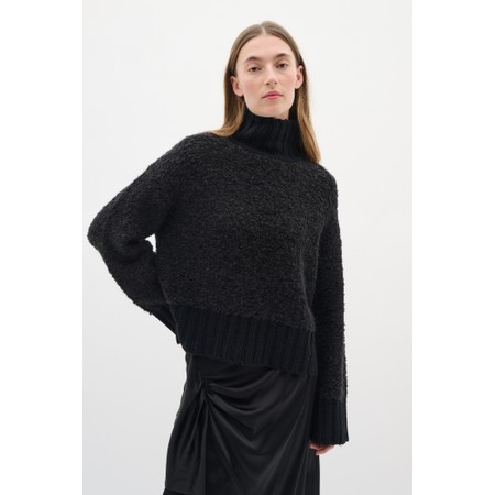 InWear Guo Black Highneck Knit - Black