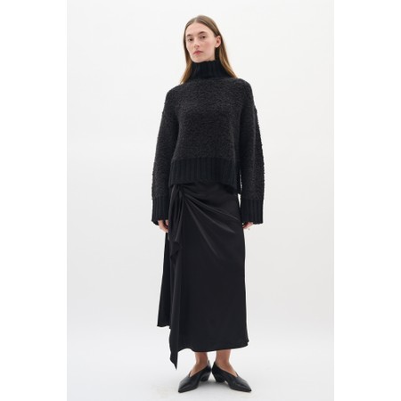 InWear Guo Black Highneck Knit - Black