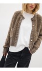 InWear Sandy Grey Mel Guo Sandy Grey Knit Cardigan  