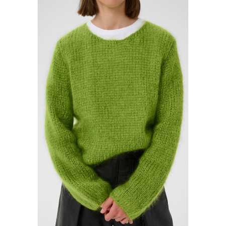 InWear Jetra Kelp Forest Knit Pullover - Green