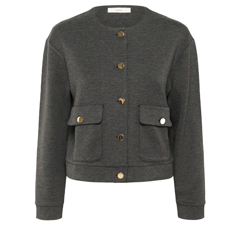InWear Gida Vincent Jacket Dark Grey Mel