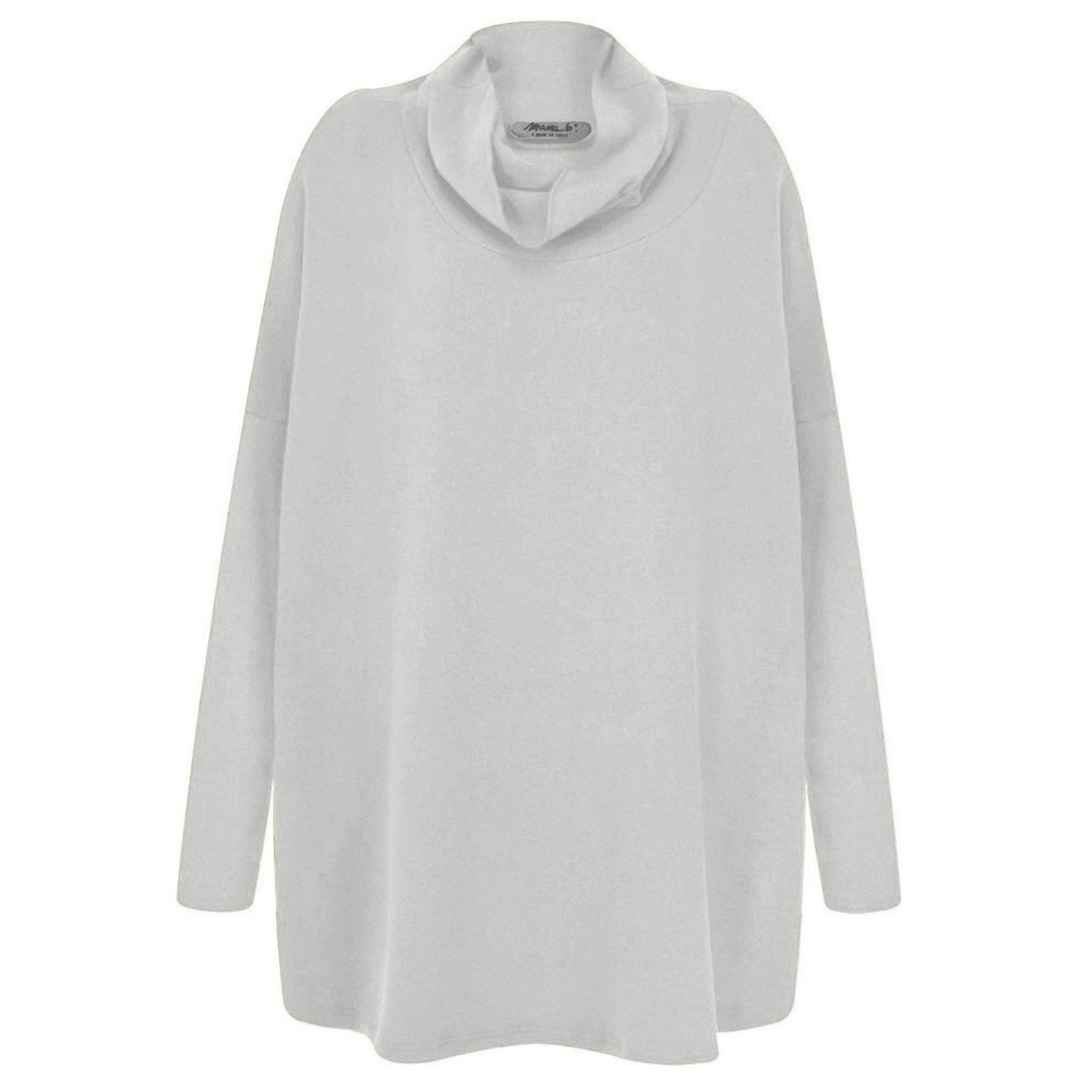 Mama B Bill U Nebbia Plain Fleece Jumper Nebbia 