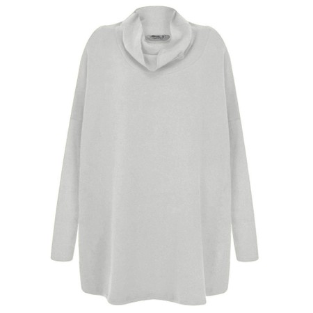 Mama B Bill U Nebbia Plain Fleece Jumper - Grey