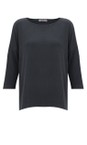 Mama B Antracite Emotiva Antracite Relaxed Fleece Jumper  