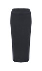 Mama B Anthracite Lilla U Anthracite Plain Fleece Skirt  