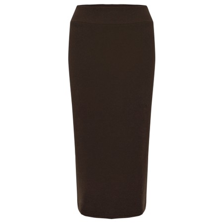 Mama B Lilla U Moro Plain Fleece Skirt - Brown