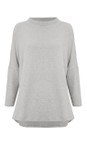Mama B Nebbia  Spino U Nebbia Relaxed Plain Fleece Top  