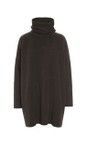 Henriette Steffensen Chokolate High Neck Chokolate Fleece Tunic  