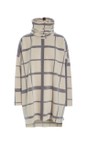Henriette Steffensen Clan Print Kit High Neck Clan Print Fleece Tunic  