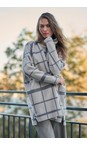 Henriette Steffensen Clan Print Kit High Neck Clan Print Fleece Tunic  