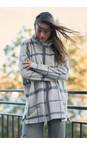 Henriette Steffensen Clan Print Kit High Neck Clan Print Fleece Tunic  