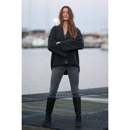 Henriette Steffensen Fleece Soft Black Pullover - Black