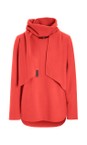 Henriette Steffensen Tomato Tomato Fleece Blouse With Scarf  