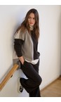 Henriette Steffensen Chokolate / Elephant / kit High Neck Patch Fleece Sweater  