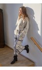 Henriette Steffensen Clan Print Kit Fleece Clan Print Crop Trouser  