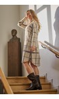 Henriette Steffensen Clan Print Kit Clan Print Fleece Dress  