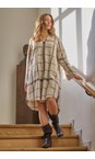 Henriette Steffensen Clan Print Kit Clan Print Fleece Dress  