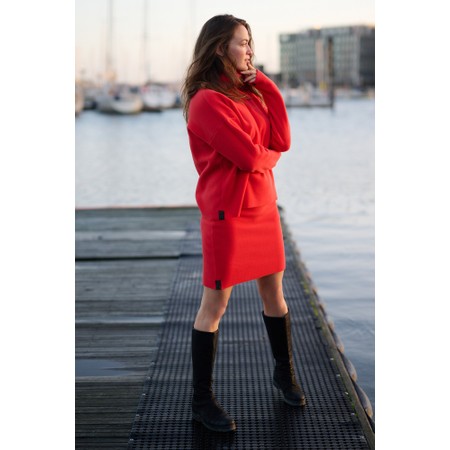 Henriette Steffensen Tomato Short Fleece Skirt - Red