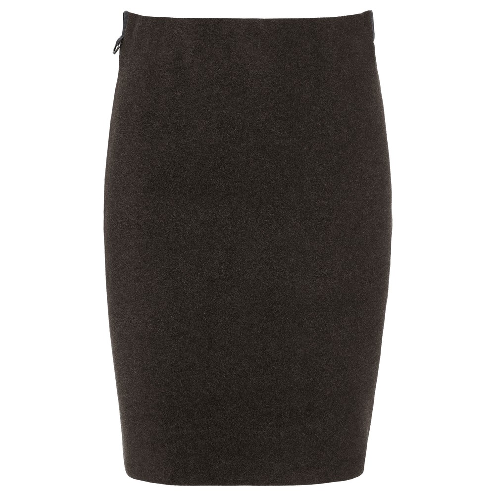 Henriette Steffensen Chokolate Short Fleece Skirt Chokolate
