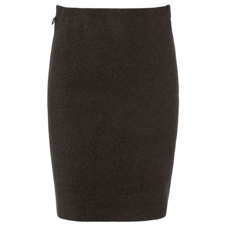 Henriette Steffensen Chokolate Short Fleece Skirt - Brown
