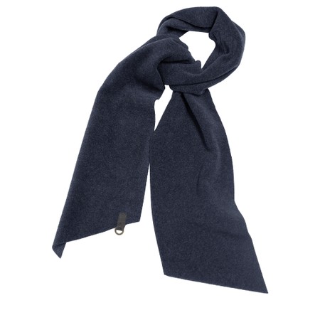 Henriette Steffensen Evening Blue Thin Fleece Scarf - Blue