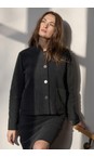 Henriette Steffensen Soft Black Soft Black Fleece Jacket  