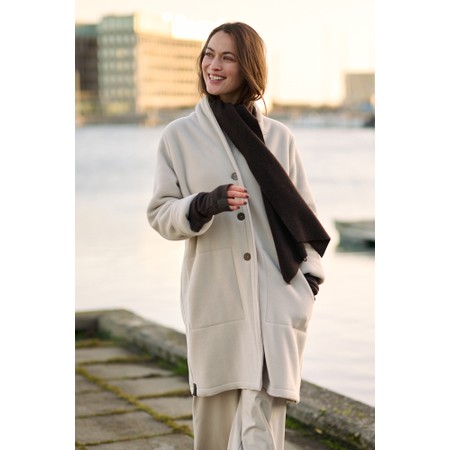 Henriette Steffensen Kit Double Fleece Coat - Beige
