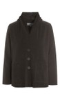 Henriette Steffensen Chokolate Chokolate Short Recycled Fleece Cardigan  