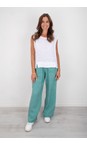 Amazing Woman Agata Odie Long Agata Wide Leg Linen Trousers  