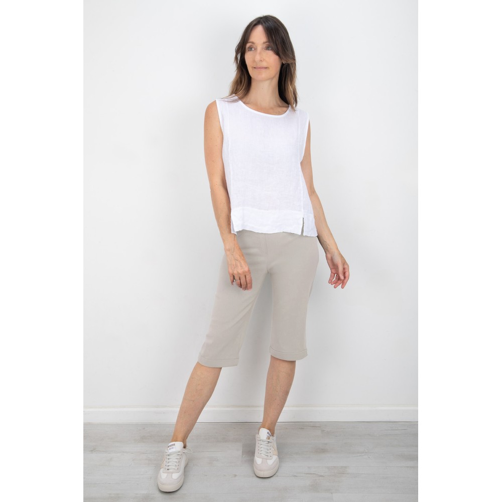 Robell Bella 05 Light Taupe Slimfit Short Light Taupe 13