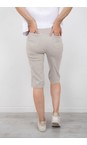 Robell Light Taupe 13 Bella 05 Light Taupe Slimfit Short  