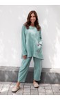 Amazing Woman Agata Gina Agata Jersey Bubble Trouser  
